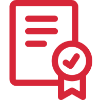 Document icon with approval badge